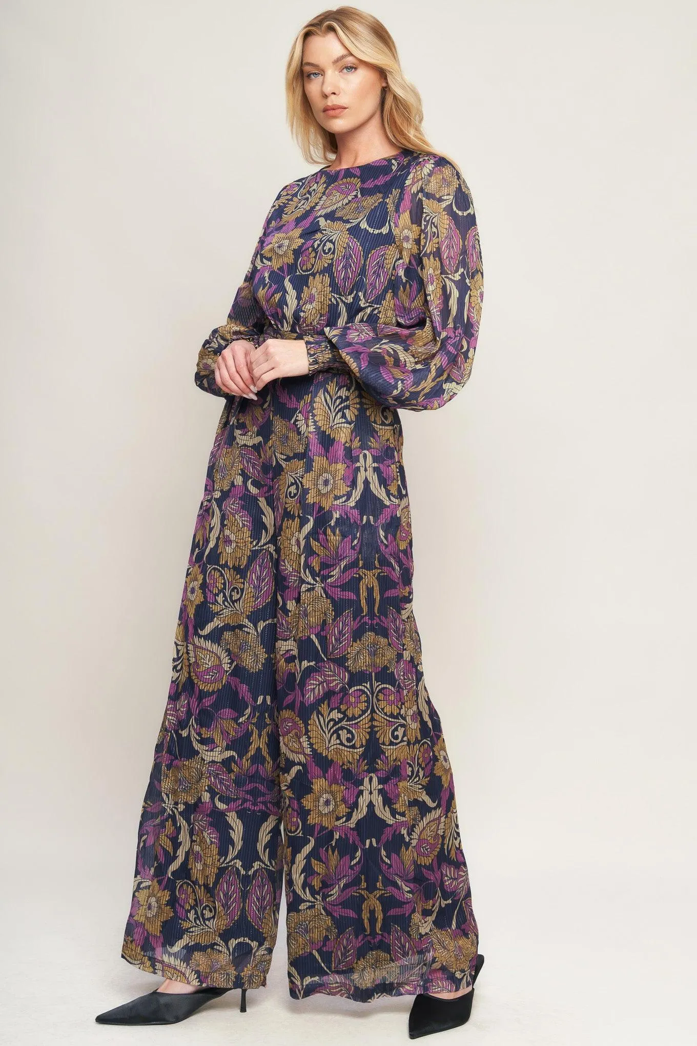 Whispering Pines Woven Jumpsuit sold by Zulily product image thumbnail 4