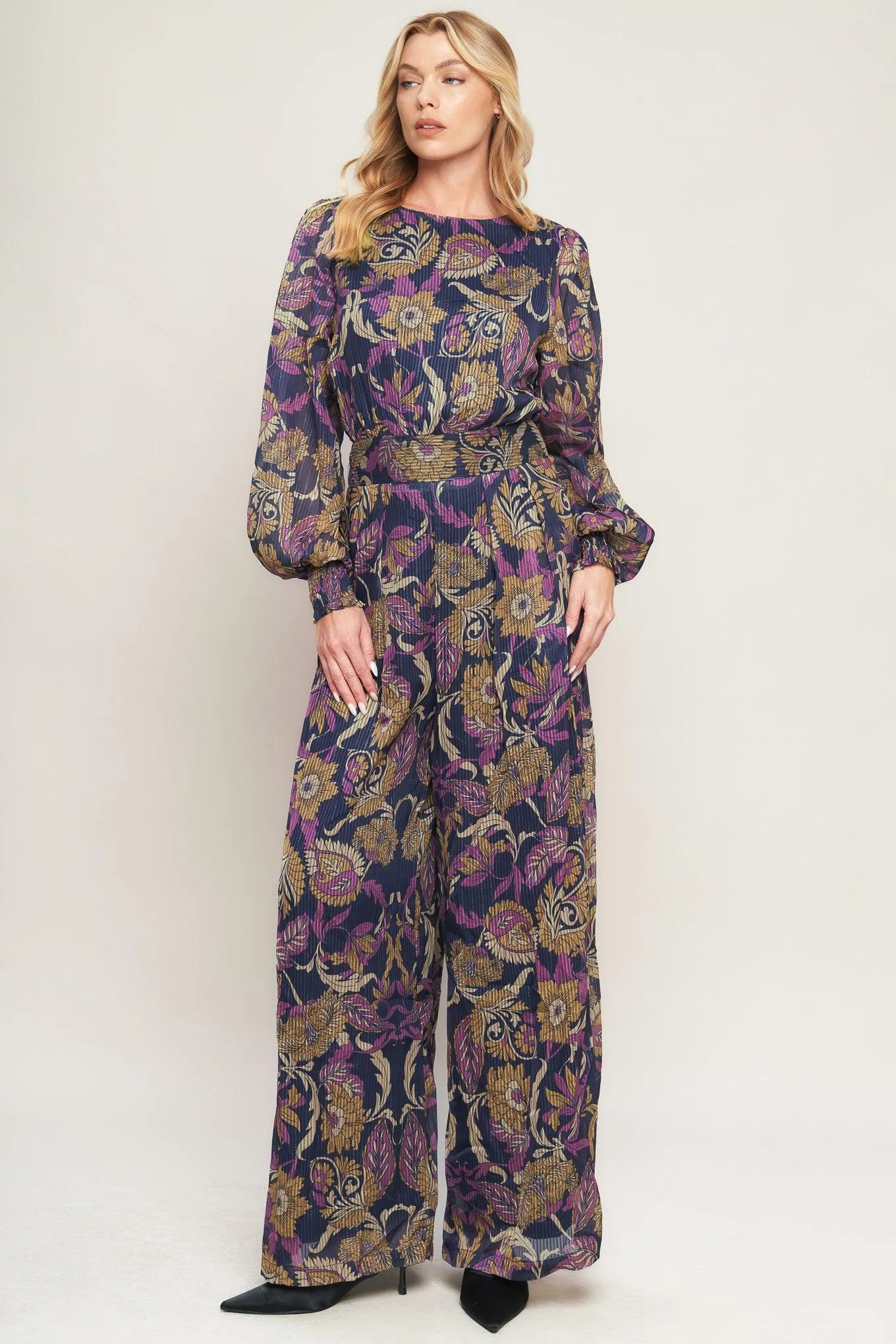 Whispering Pines Woven Jumpsuit sold by Zulily