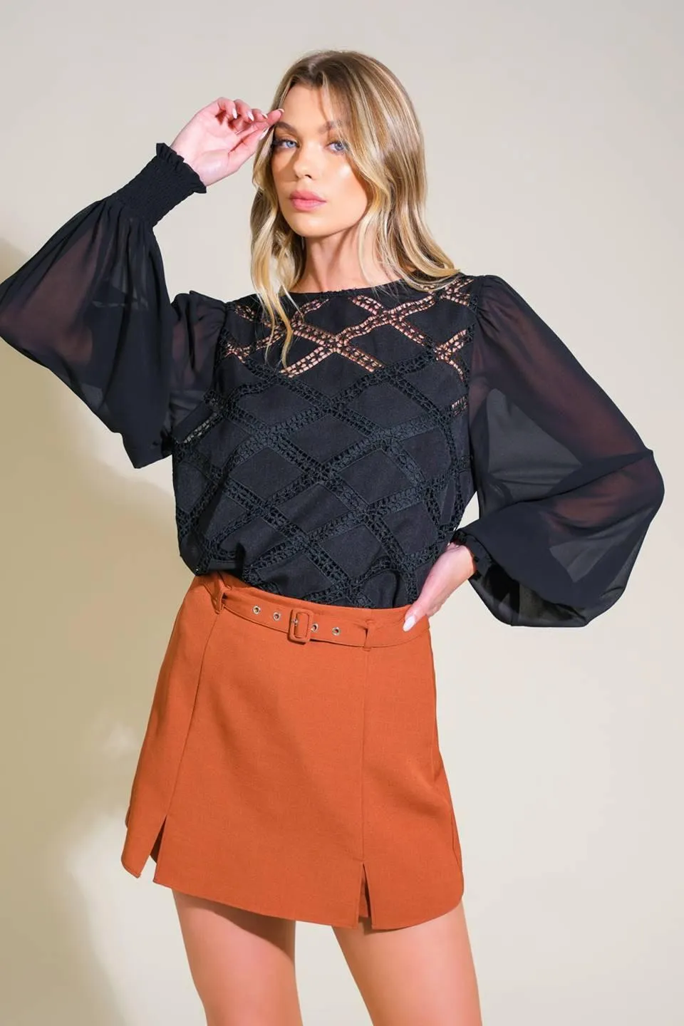 Weekend Wanderer Woven Top sold by Zulily product image thumbnail 2