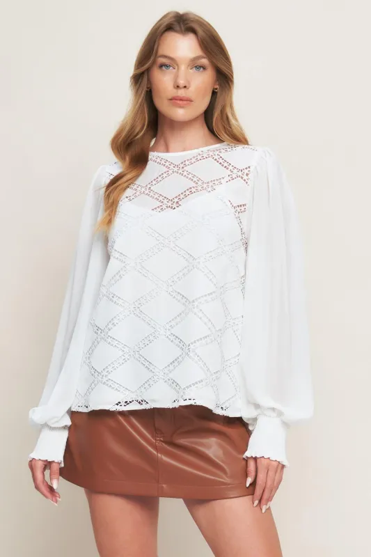 Weekend Wanderer Woven Top made by Flying Tomato