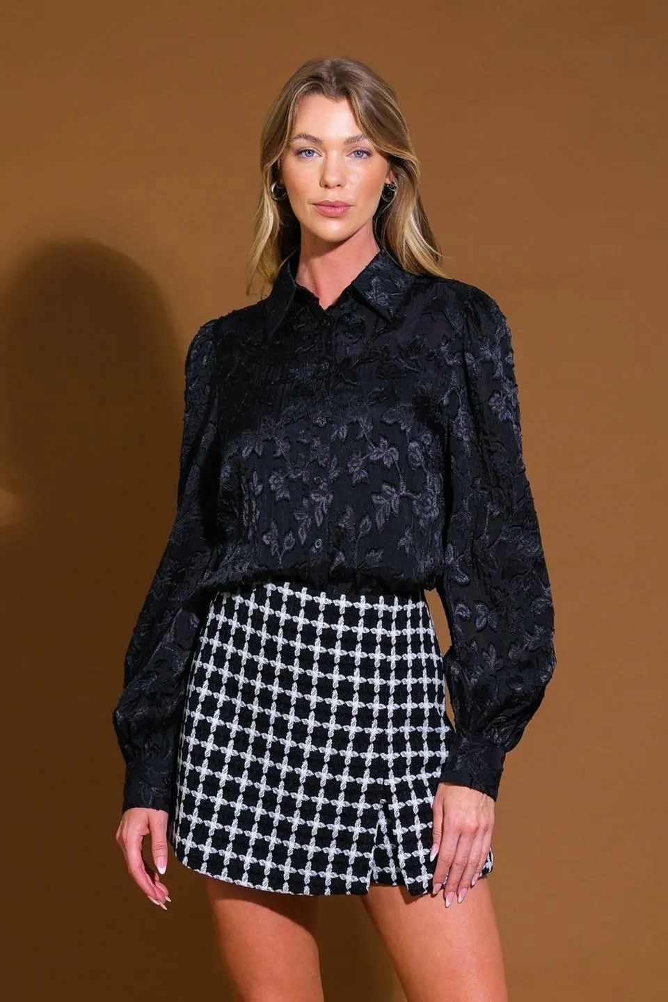 Incredible Love Jacquard Woven Top sold by Zulily product image thumbnail 2