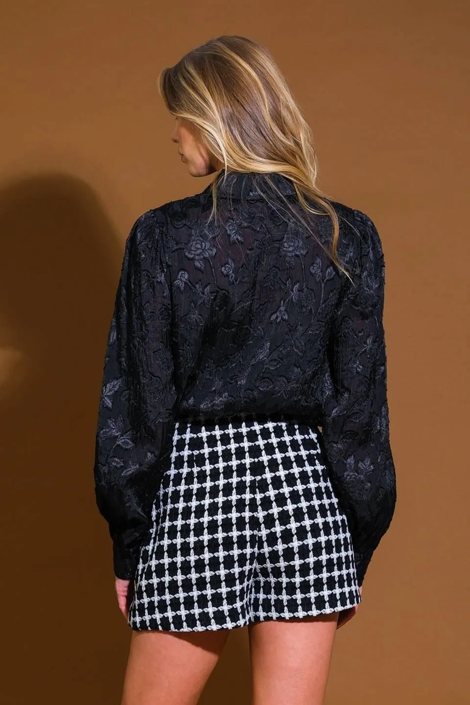 Incredible Love Jacquard Woven Top sold by Zulily product image thumbnail 3