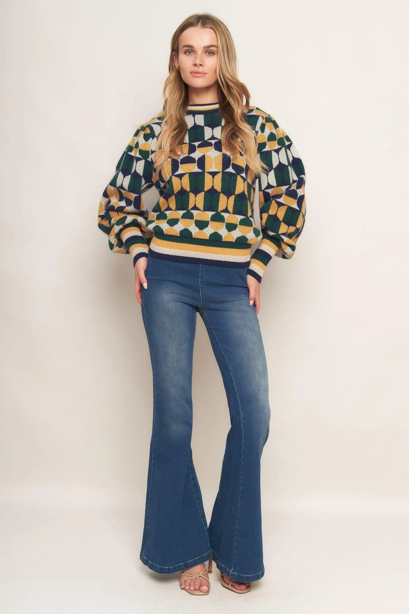 Cheer You on Jacquard Sweater Top sold by Zulily product image thumbnail 3