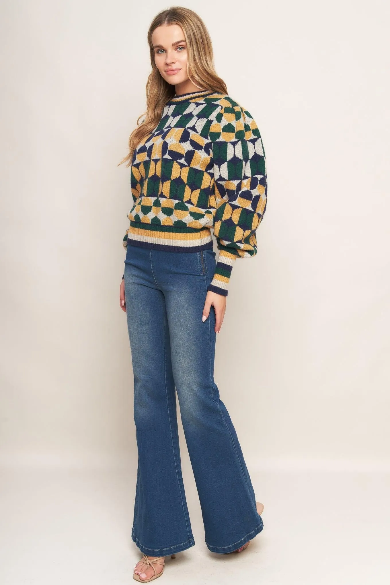 Cheer You on Jacquard Sweater Top sold by Zulily product image thumbnail 5