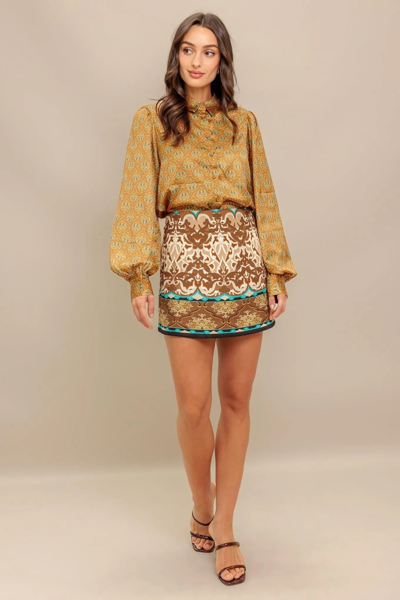 Moroccan Muse Woven Skort sold by Zulily product image thumbnail 3