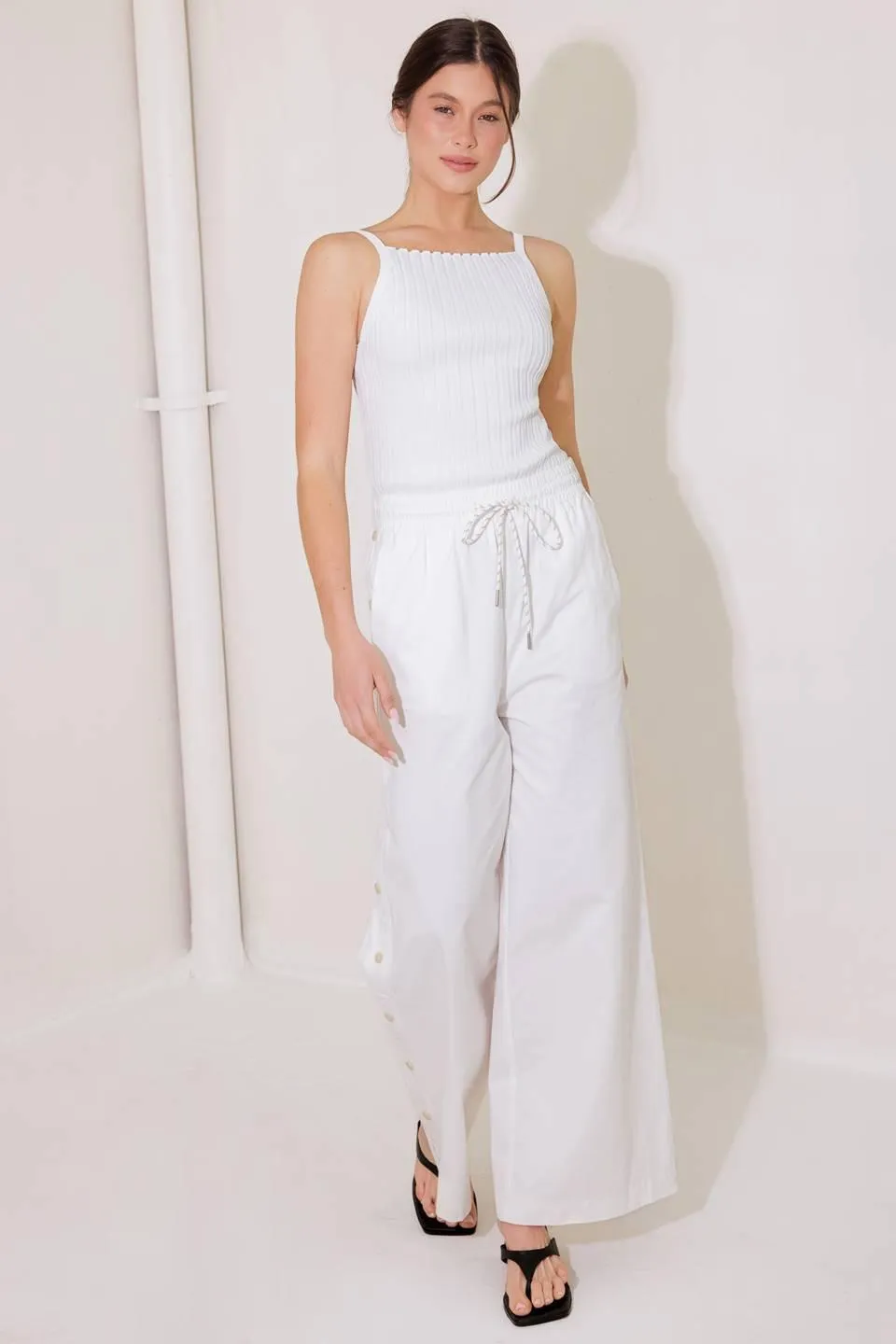 Bit of Sunshine White Sweater Knit Tank Top sold by Zulily product image thumbnail 5