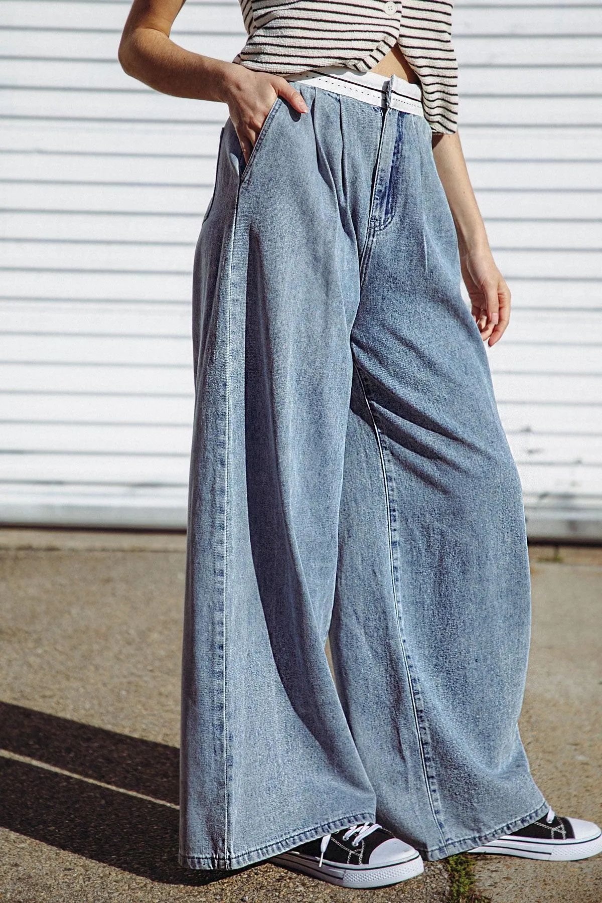 Forever Wondering Denim Pants sold by Zulily product image thumbnail 4