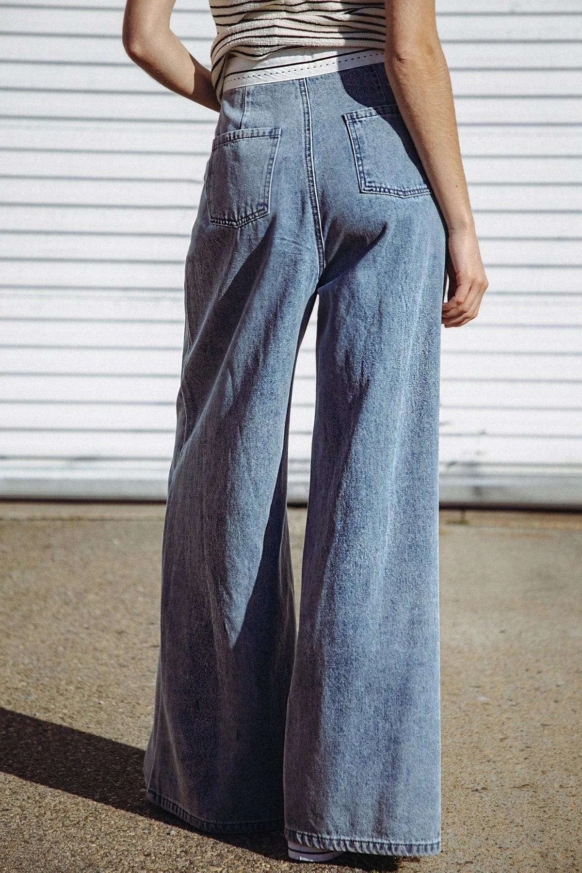 Forever Wondering Denim Pants sold by Zulily product image thumbnail 2