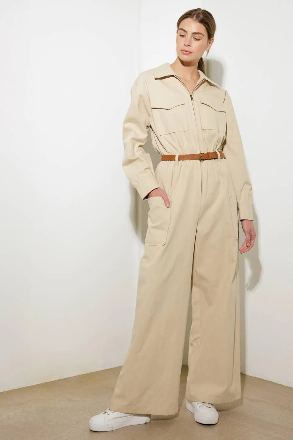 When it Happens Woven Jumpsuit sold by Zulily product image thumbnail 4