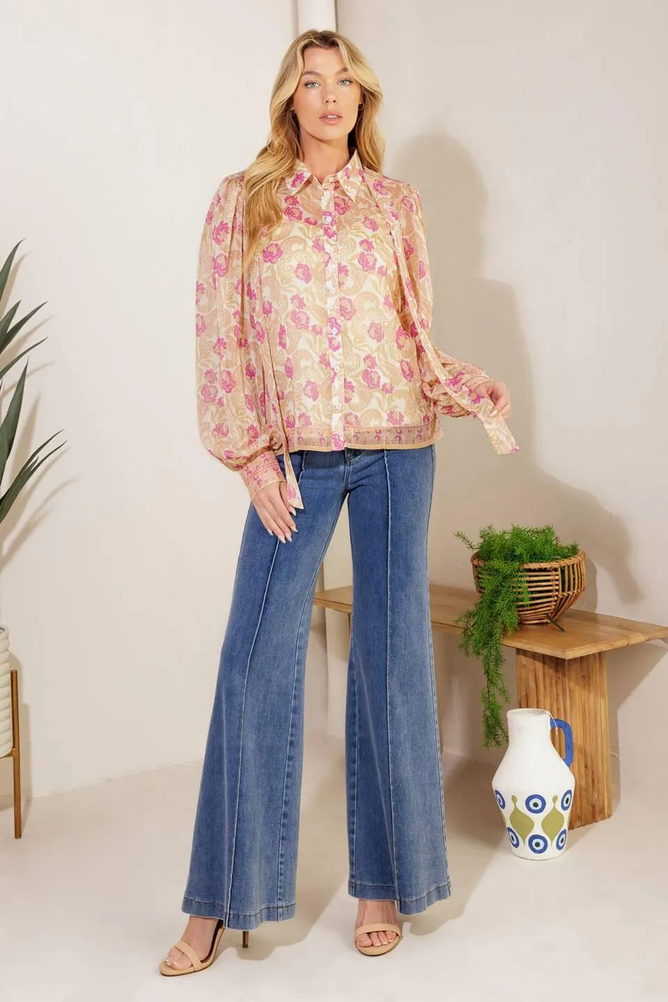 Against the Odds Woven Top sold by Zulily product image thumbnail 3