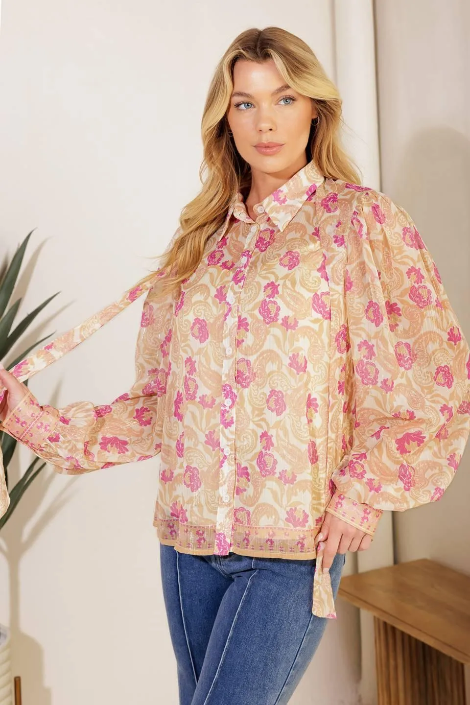 Against the Odds Woven Top sold by Zulily product image thumbnail 4