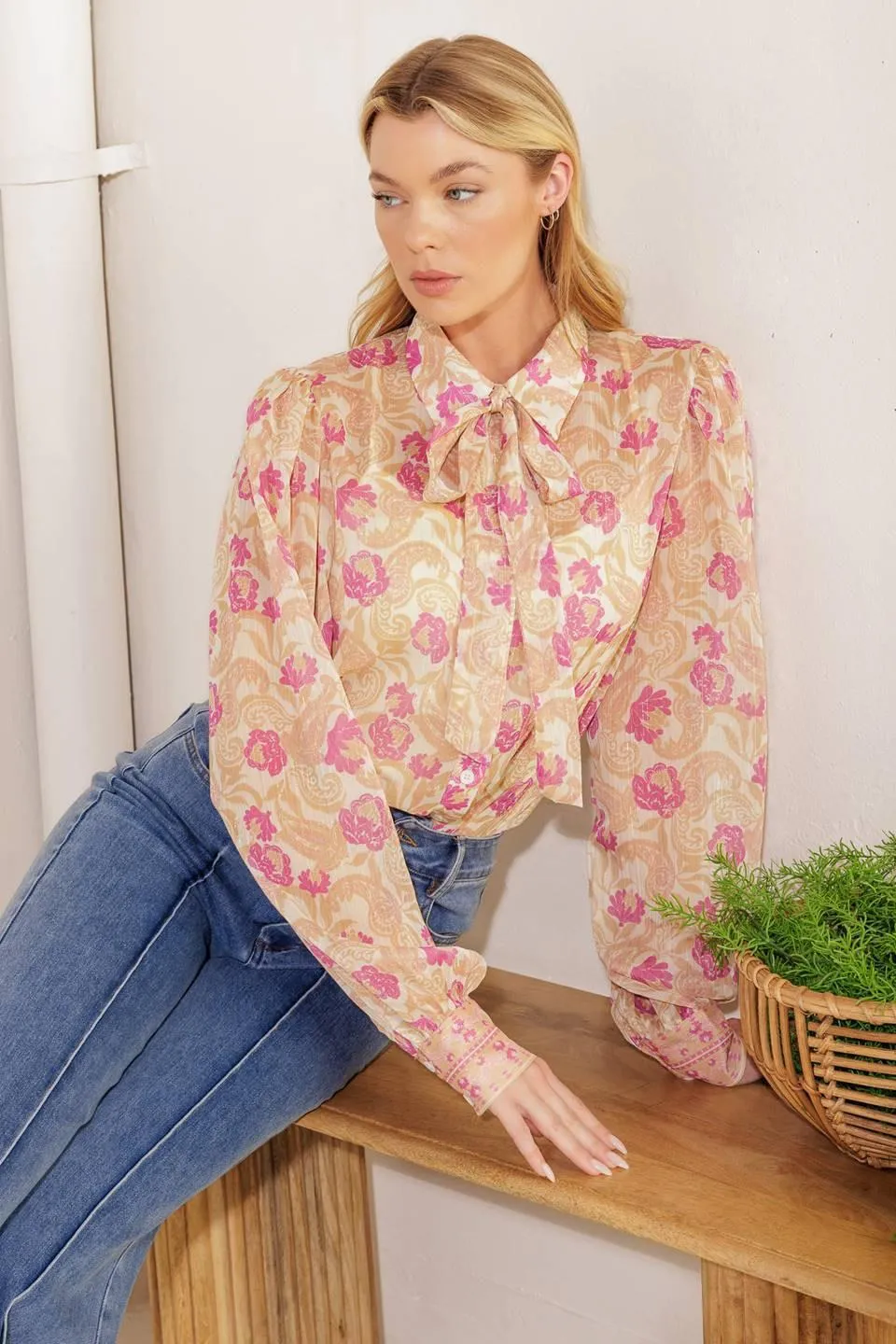 Against the Odds Woven Top sold by Zulily