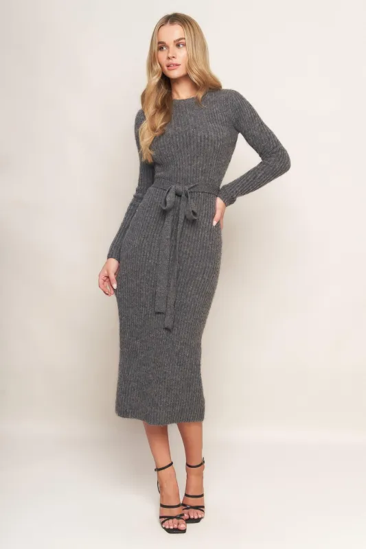 Be Good to Me Sweater Midi Dress made by Flying Tomato
