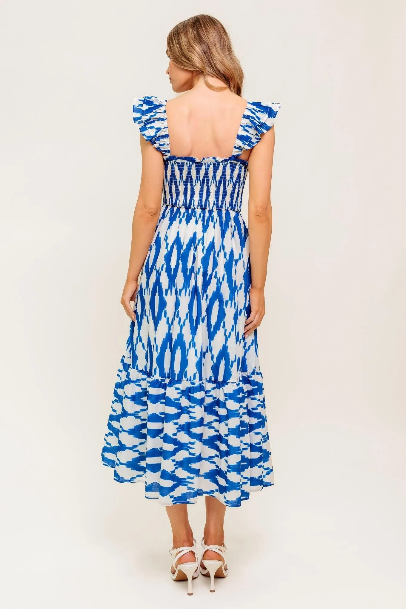 Lost in the Details Woven Midi Dress sold by Zulily product image thumbnail 4