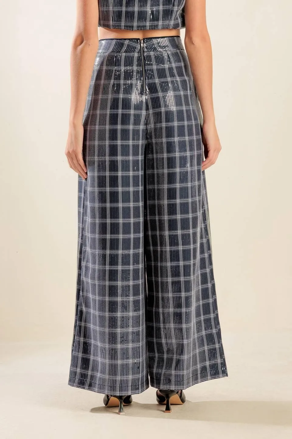Traveling Far Navy Sequin Pants sold by Zulily product image thumbnail 2