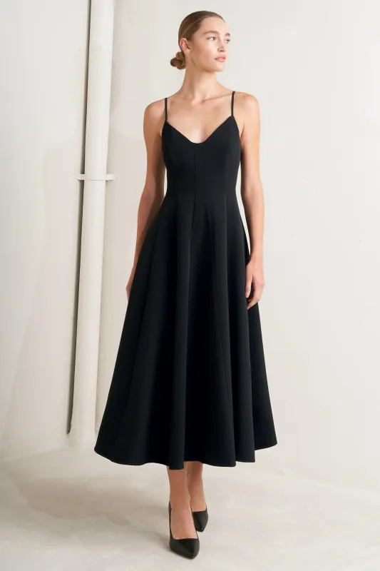 Pure Intention Woven Midi Dress made by Flying Tomato