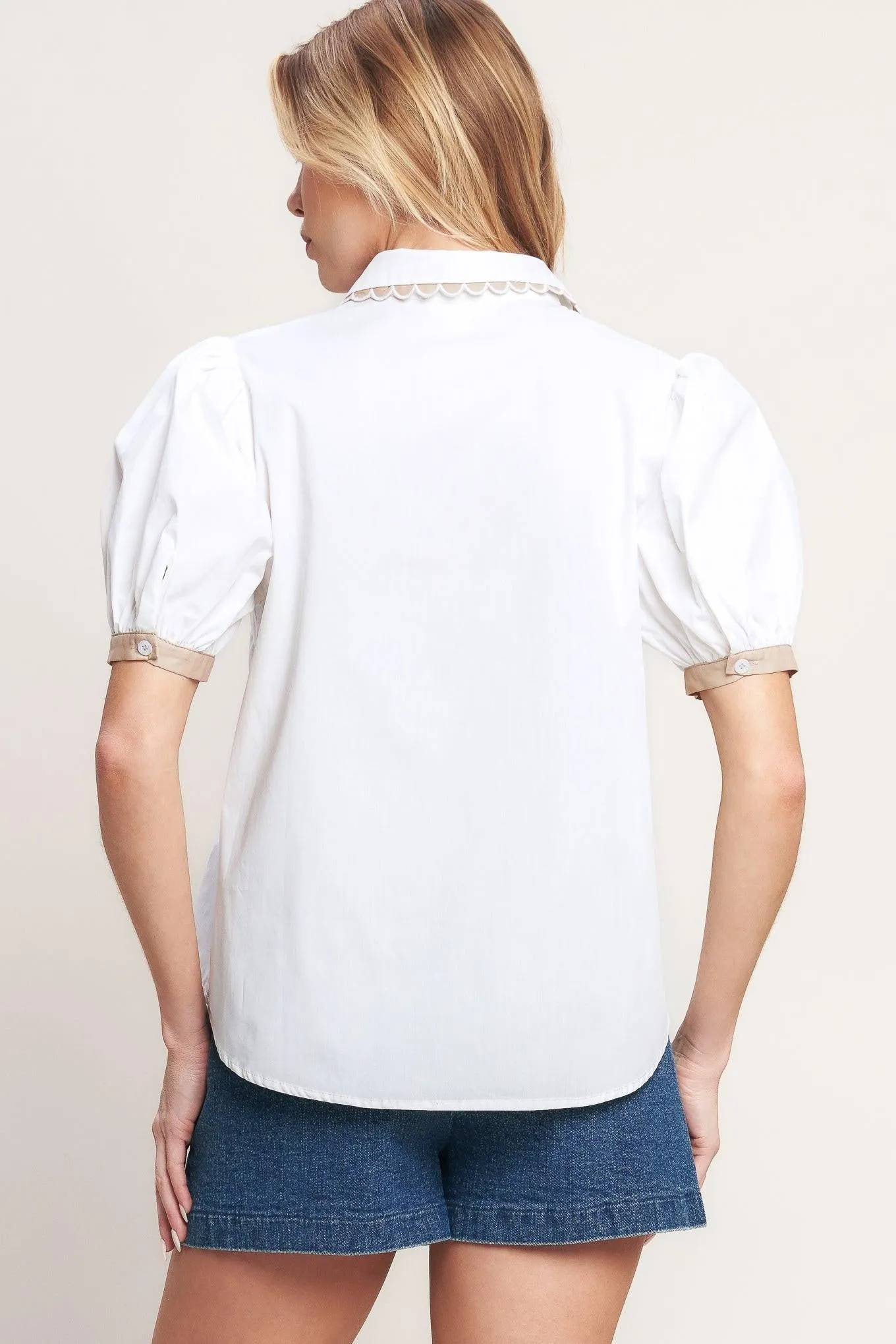 Refined Day Woven Top sold by Zulily product image thumbnail 4