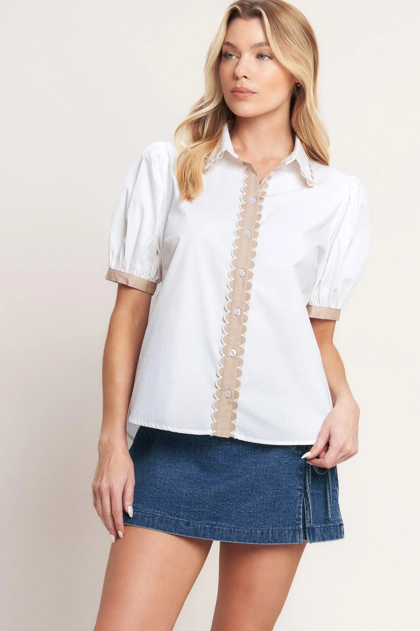 Refined Day Woven Top sold by Zulily product image thumbnail 5