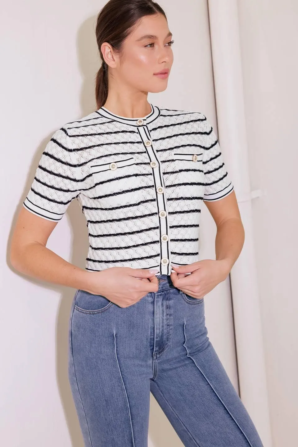 A Day in the Meadow Knit Cardigan sold by Zulily