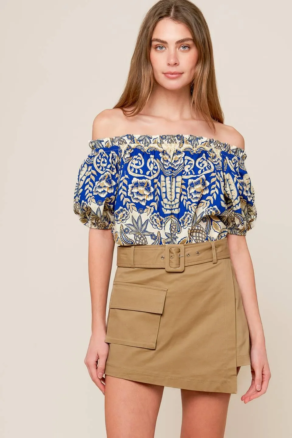 A Day at the Market Woven Top sold by Zulily
