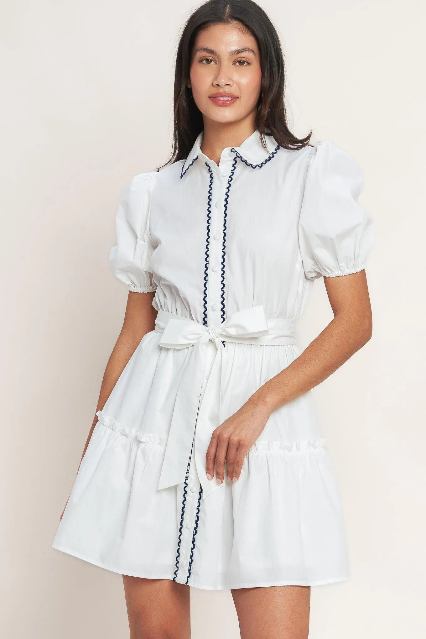 A Little Bit Lovely Woven Mini Dress sold by Zulily product image thumbnail 3