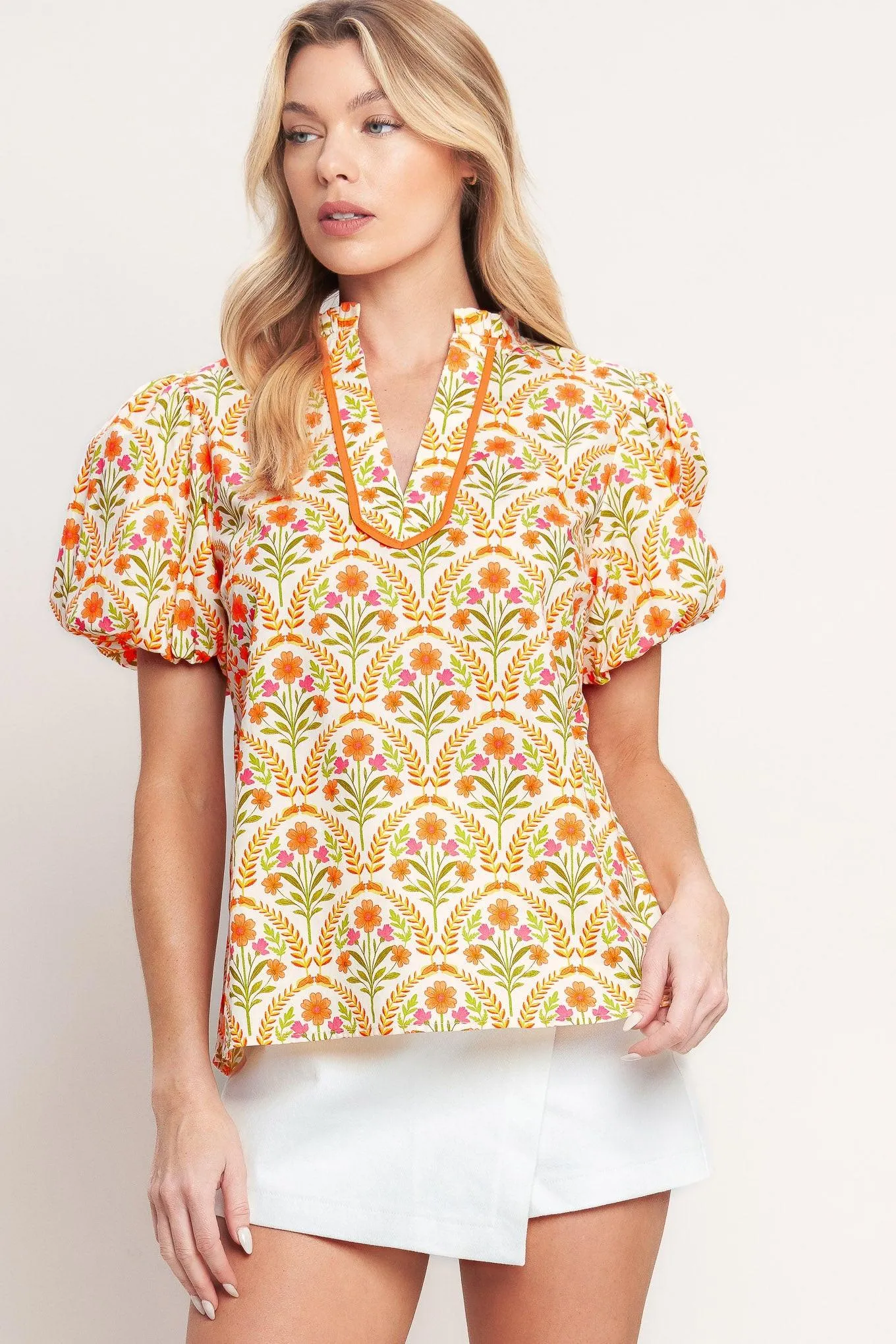 Just Add Sunshine Woven Top sold by Zulily