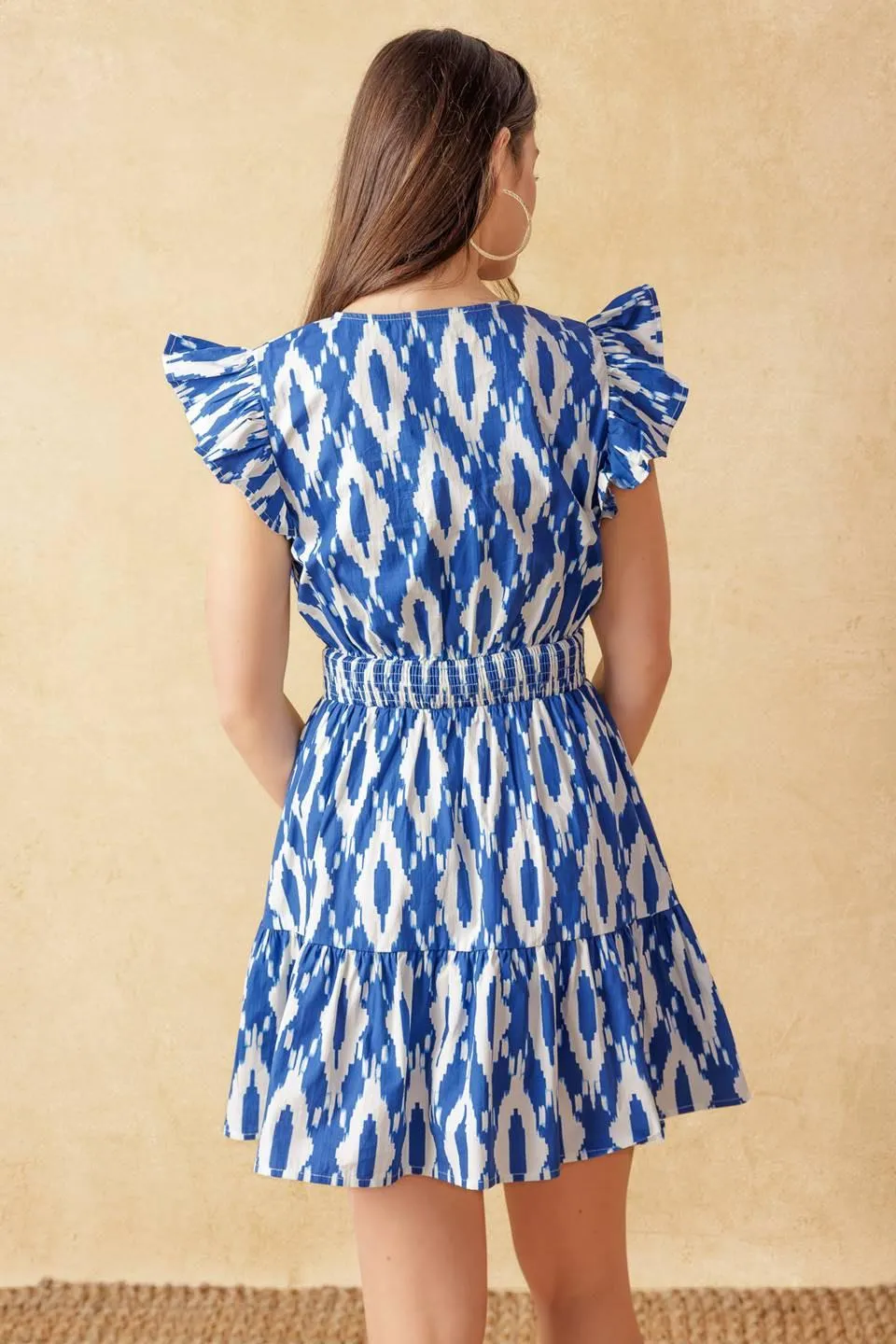 A Perfect Match Woven Mini Dress sold by Zulily product image thumbnail 2