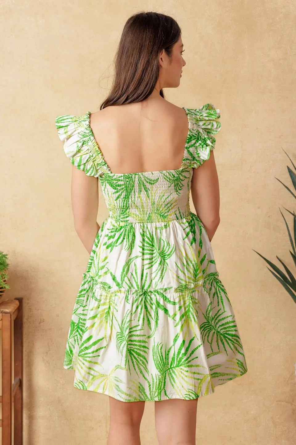 Adorable Intentions Woven Mini Dress sold by Zulily product image thumbnail 4