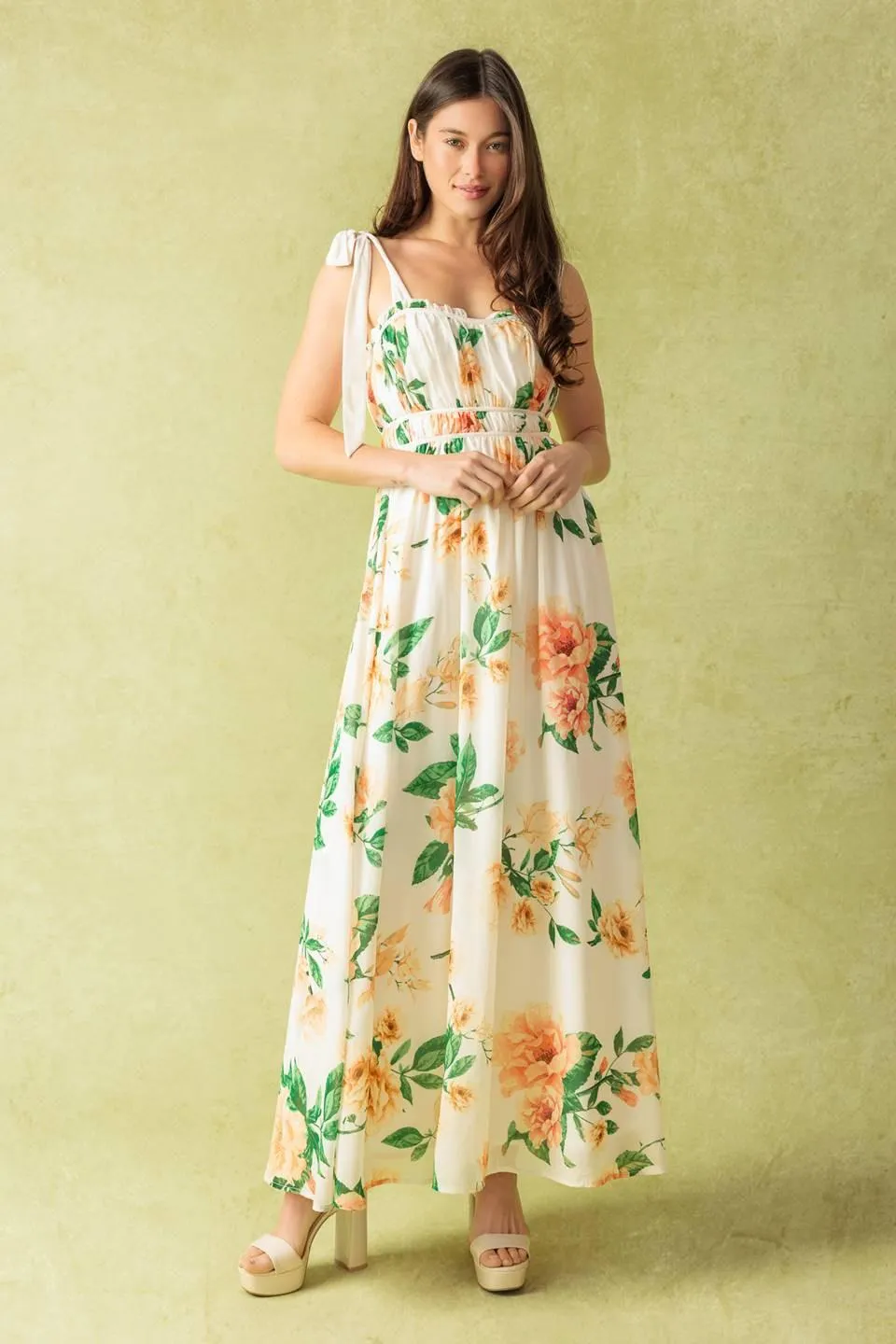 A Perfect Match Woven Maxi Dress sold by Zulily product image thumbnail 3