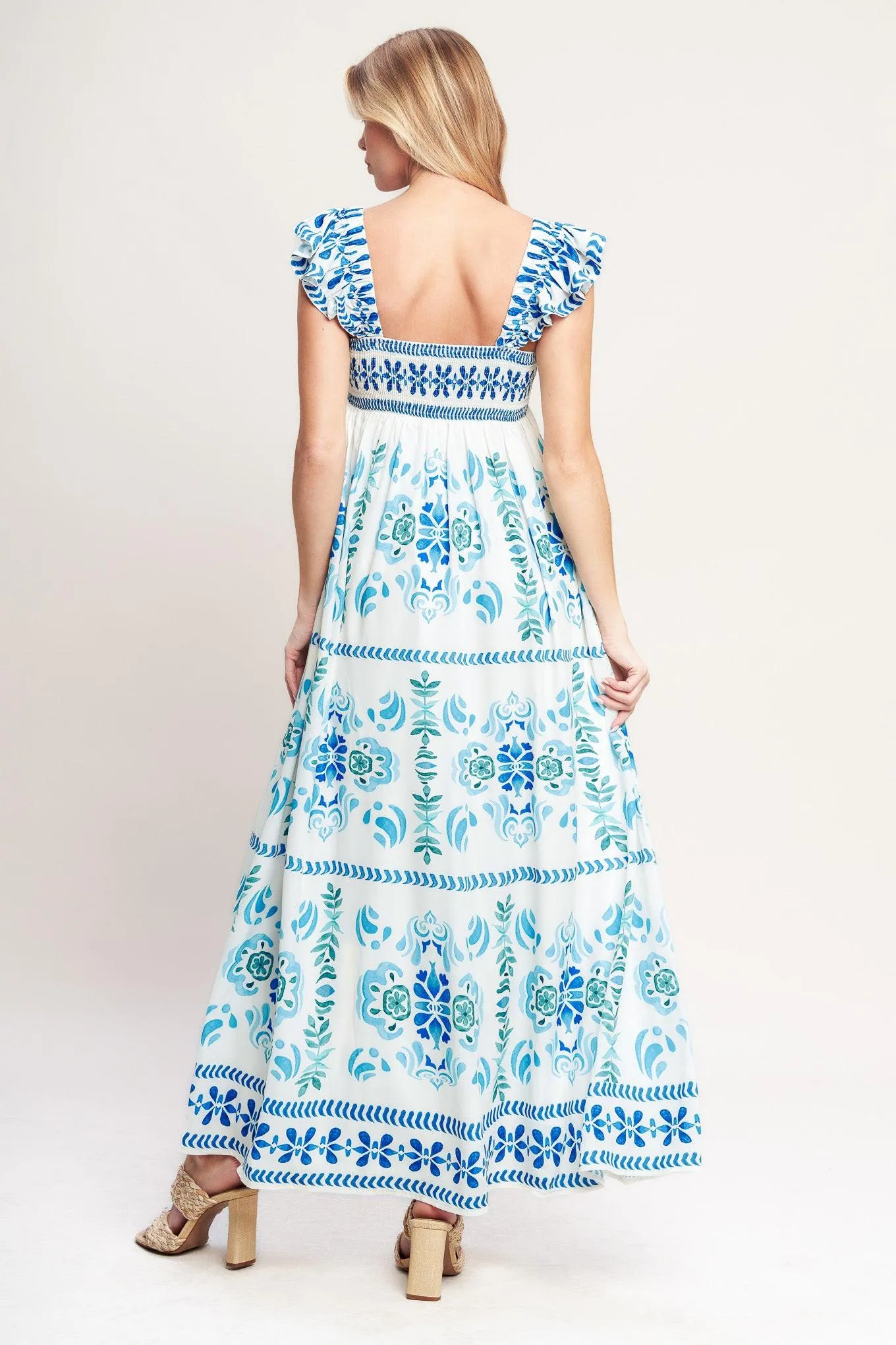 Walking on the Coast Woven Maxi Dress sold by Zulily product image thumbnail 2