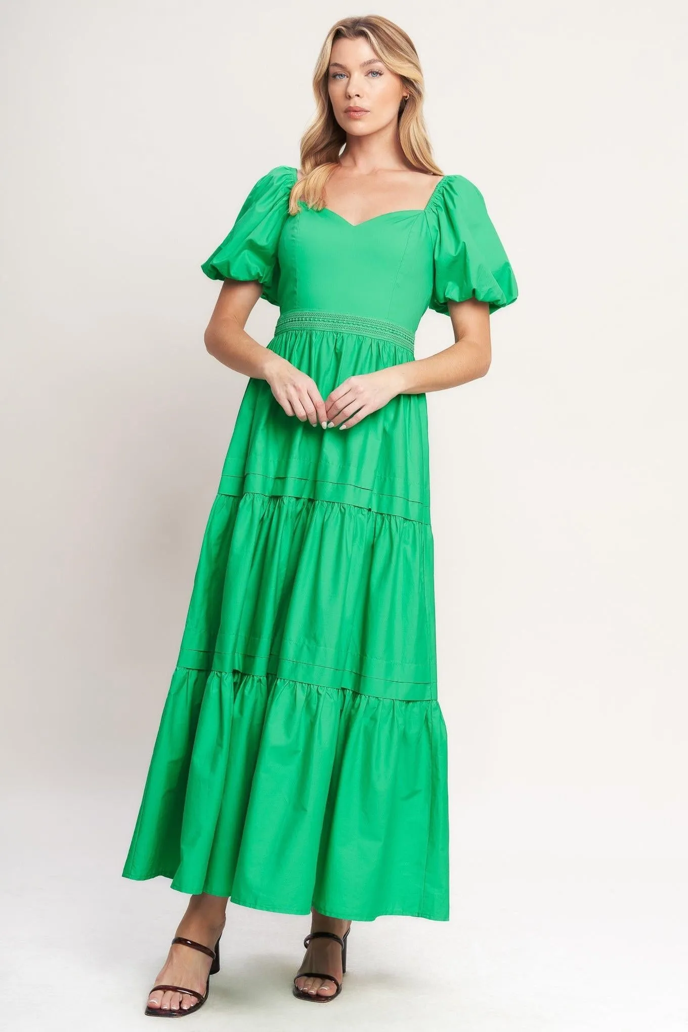 Sweet Verdant Woven Maxi Dress sold by Zulily product image thumbnail 2