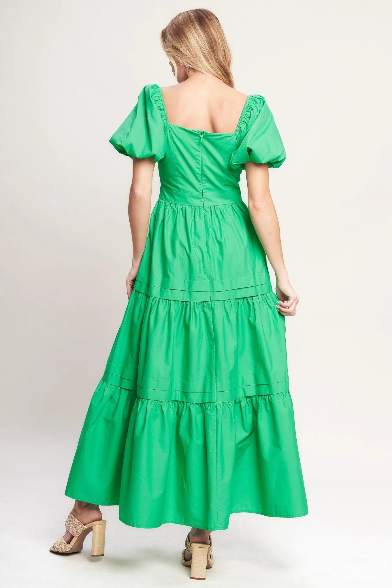 Sweet Verdant Woven Maxi Dress sold by Zulily product image thumbnail 4