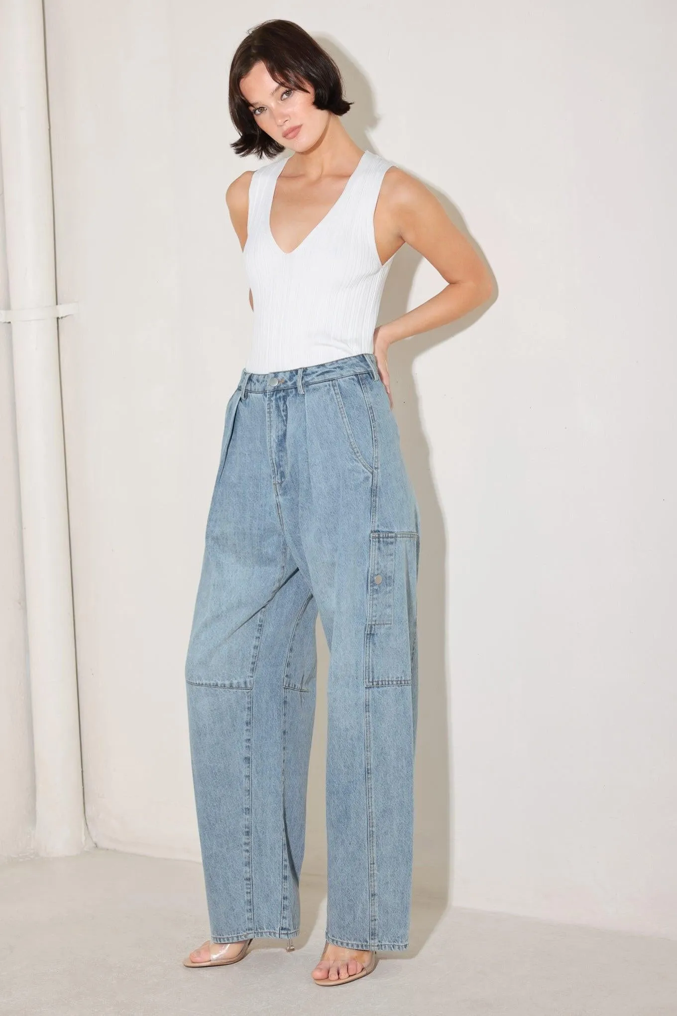 Skyline Siren Denim Pants sold by Zulily