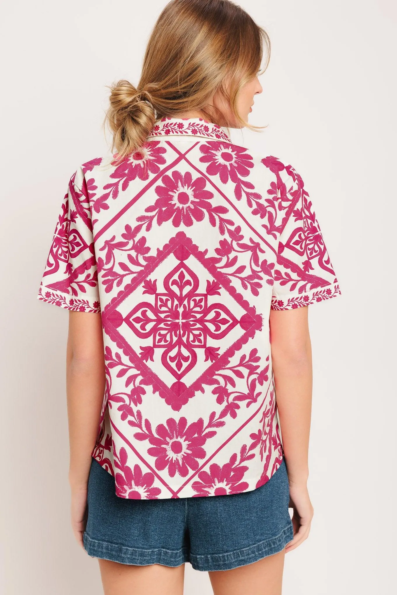 Weekday Wrap Woven Top sold by Zulily product image thumbnail 2