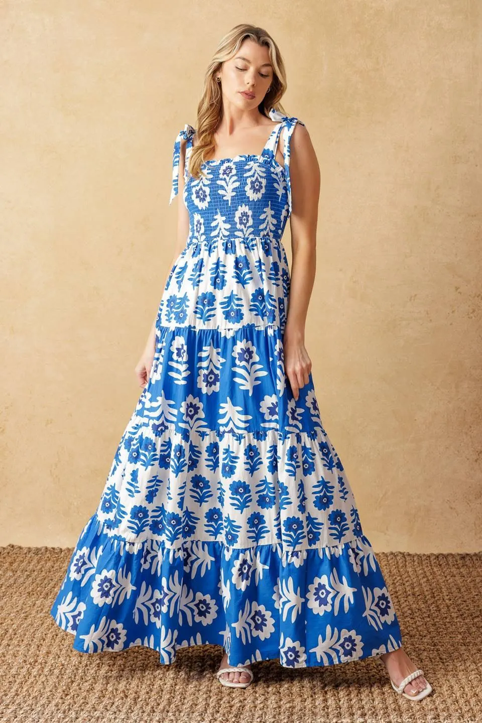Glamour in Motion Woven Maxi Dress sold by Zulily product image thumbnail 2