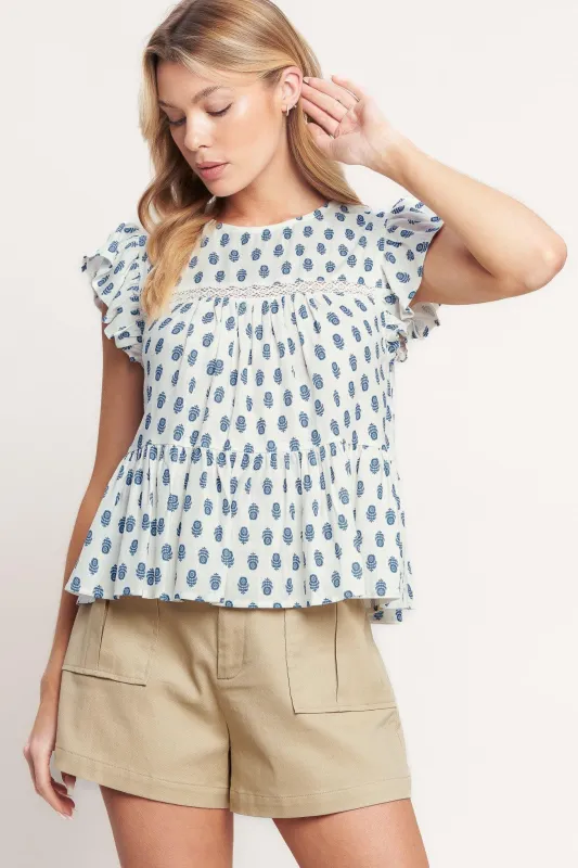 Easy Going Woven Top made by Flying Tomato