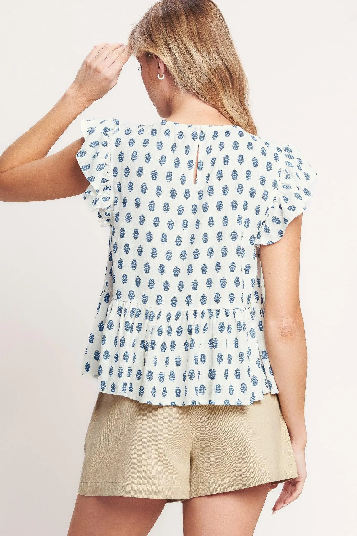 Easy Going Woven Top sold by Zulily product image thumbnail 2