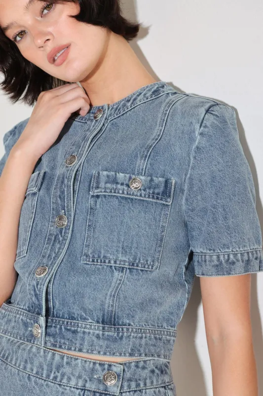 Street Muse Denim Jacket made by Flying Tomato