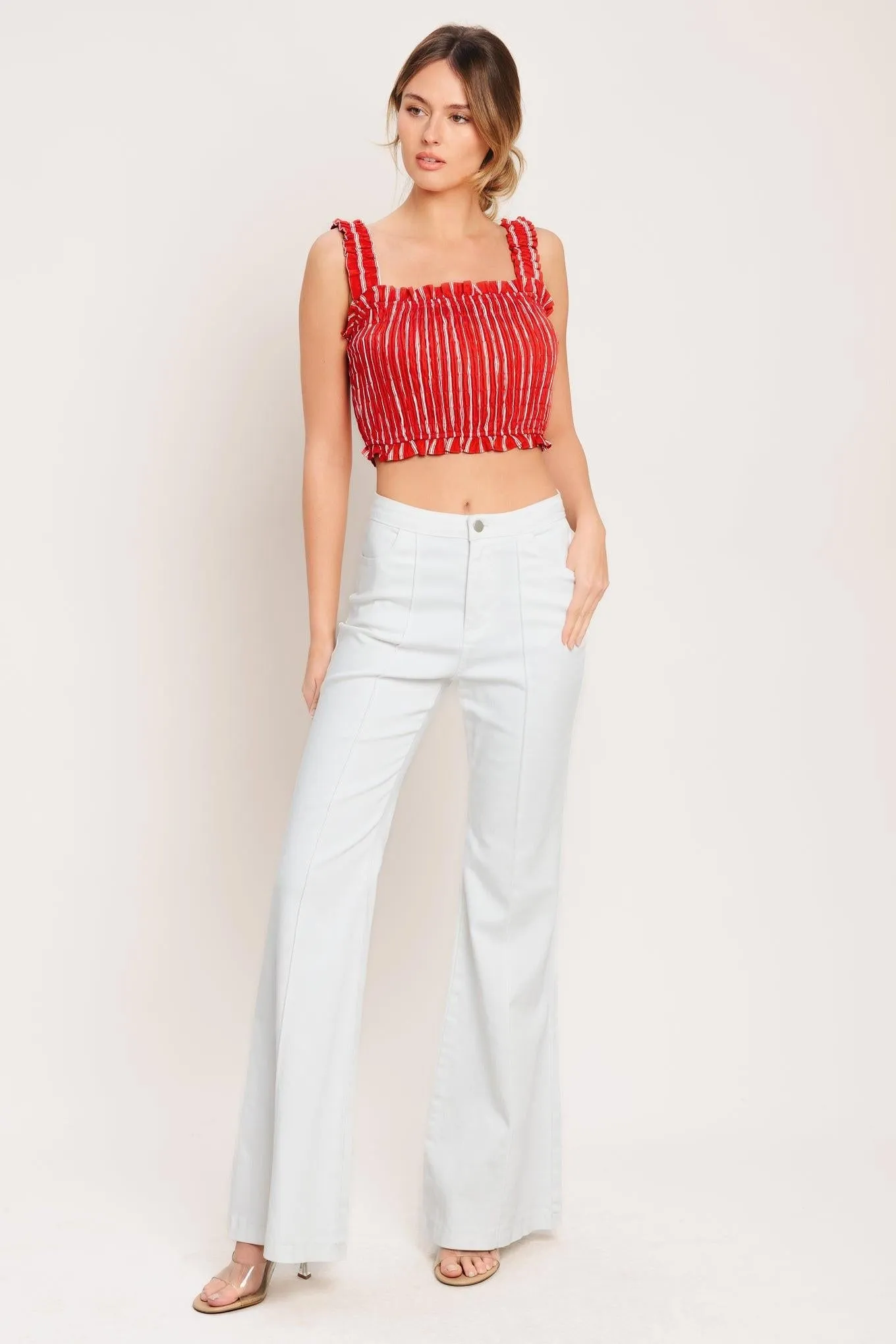 Sunset Stripe Woven Top sold by Zulily product image thumbnail 3