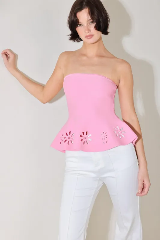 Sugar Petal Sweater Knit Top made by Flying Tomato