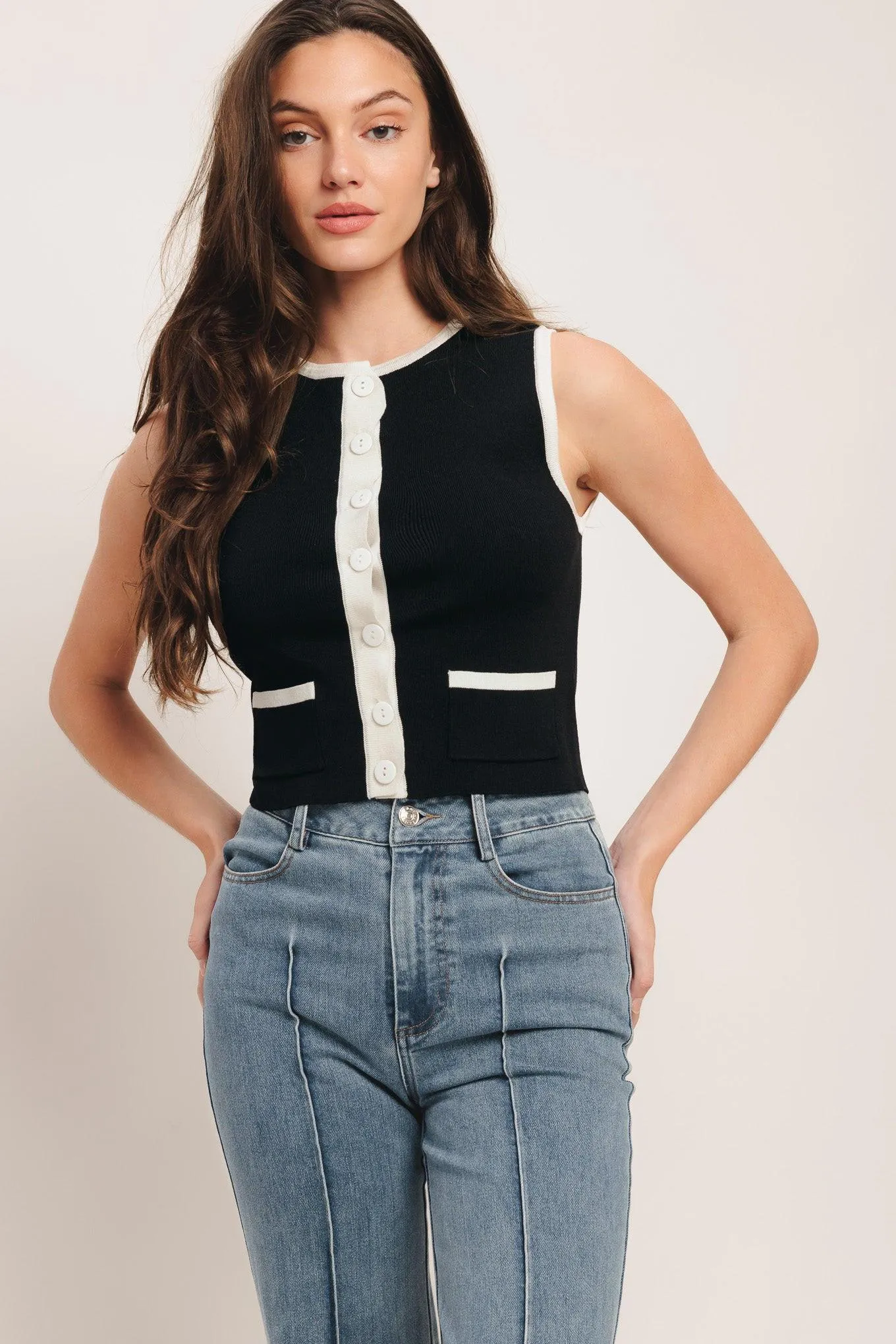 French Nautical Color Blocked Sweater Top sold by Zulily product image thumbnail 2