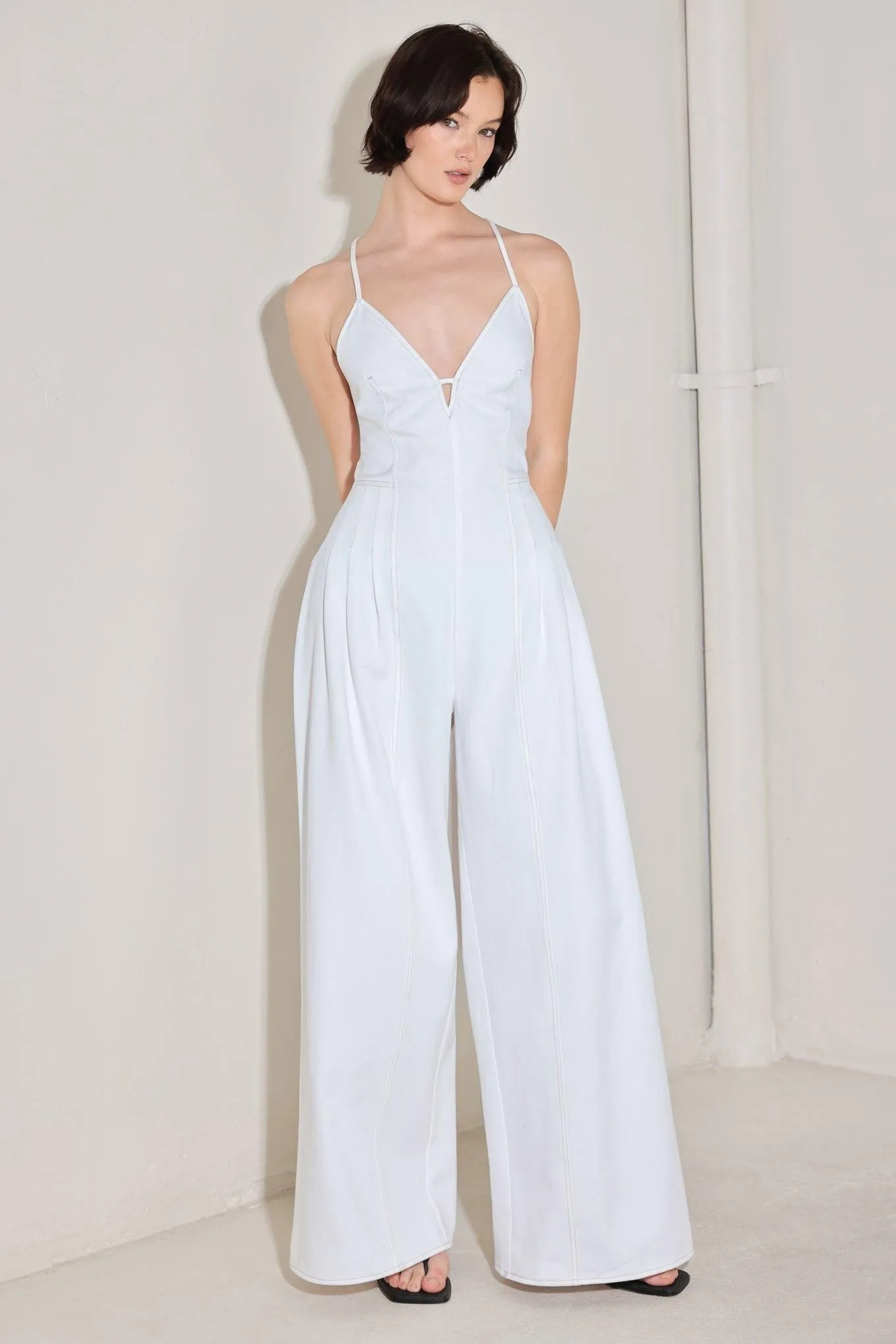 Serene Seduction Woven Jumpsuit sold by Zulily product image thumbnail 3