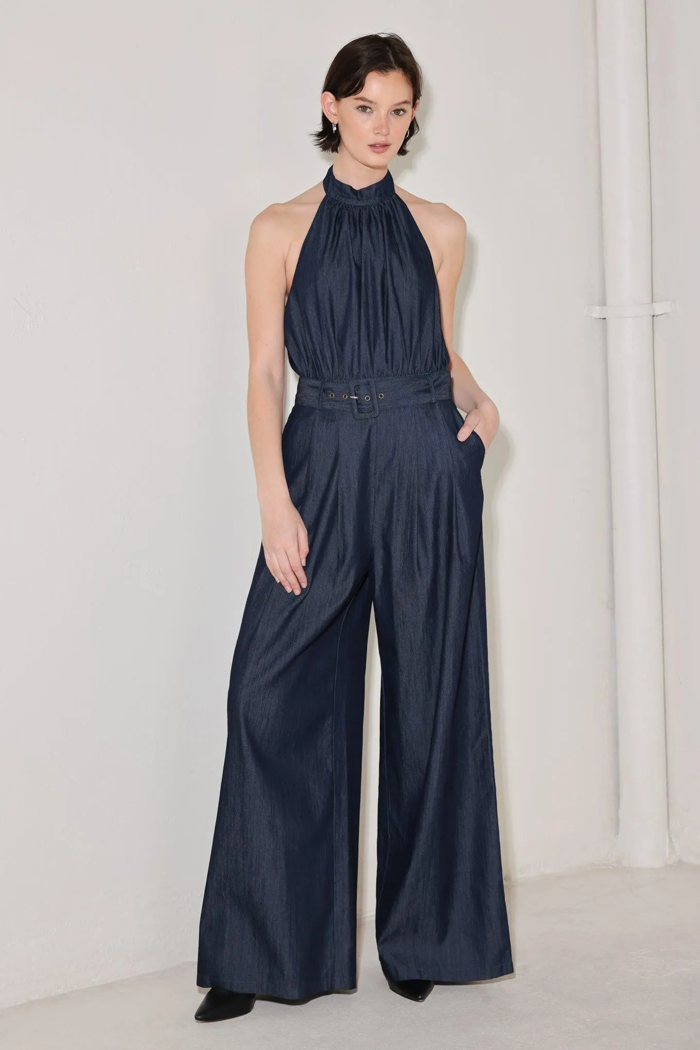 Evening Edition Woven Jumpsuit sold by Zulily product image thumbnail 3