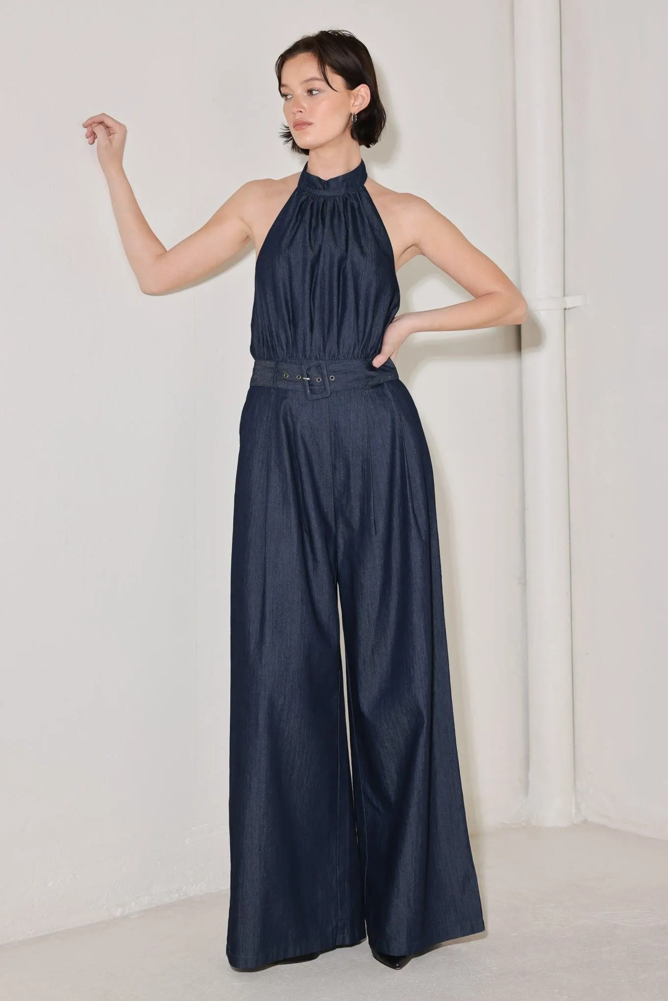 Evening Edition Woven Jumpsuit sold by Zulily