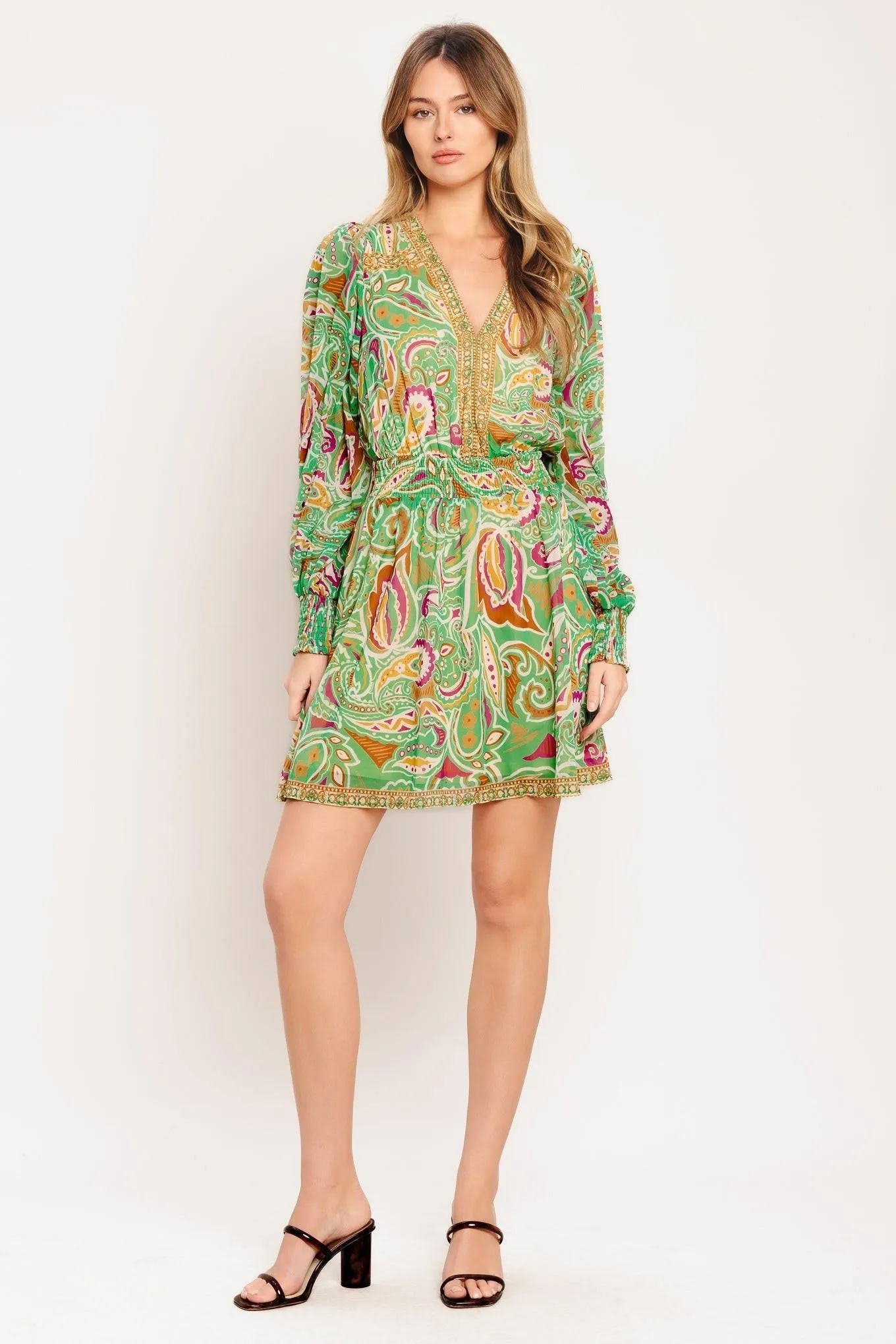 Time Spent Together Woven Mini Dress sold by Zulily product image thumbnail 3