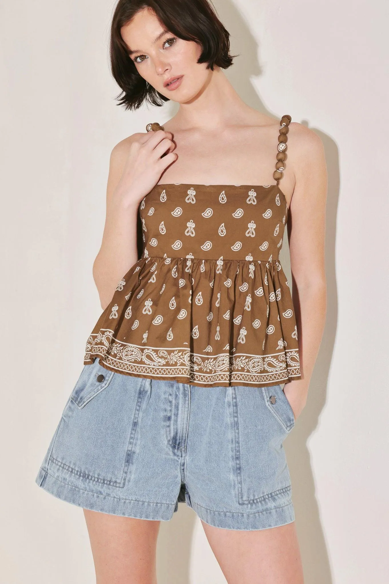 Free Spirit Mode Woven Top sold by Zulily