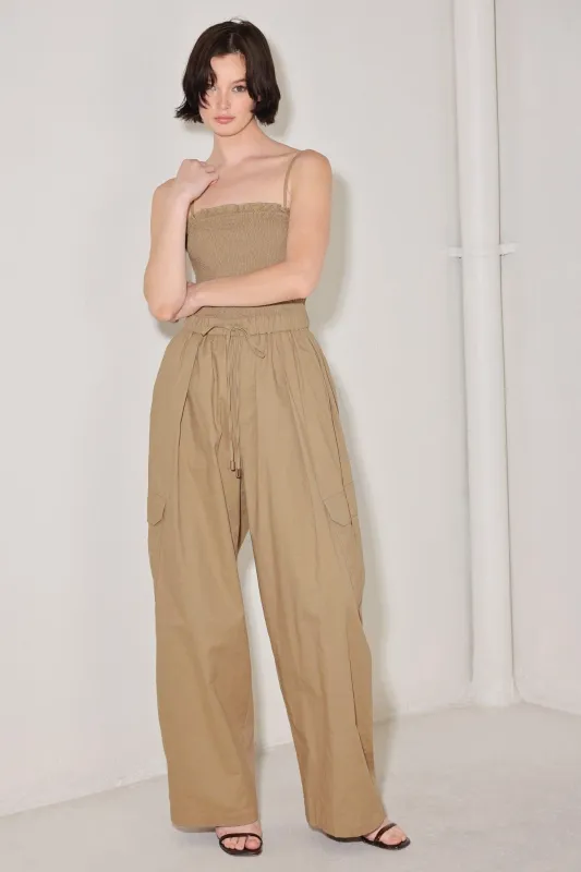 Desert Daydream Woven Jumpsuit made by Flying Tomato
