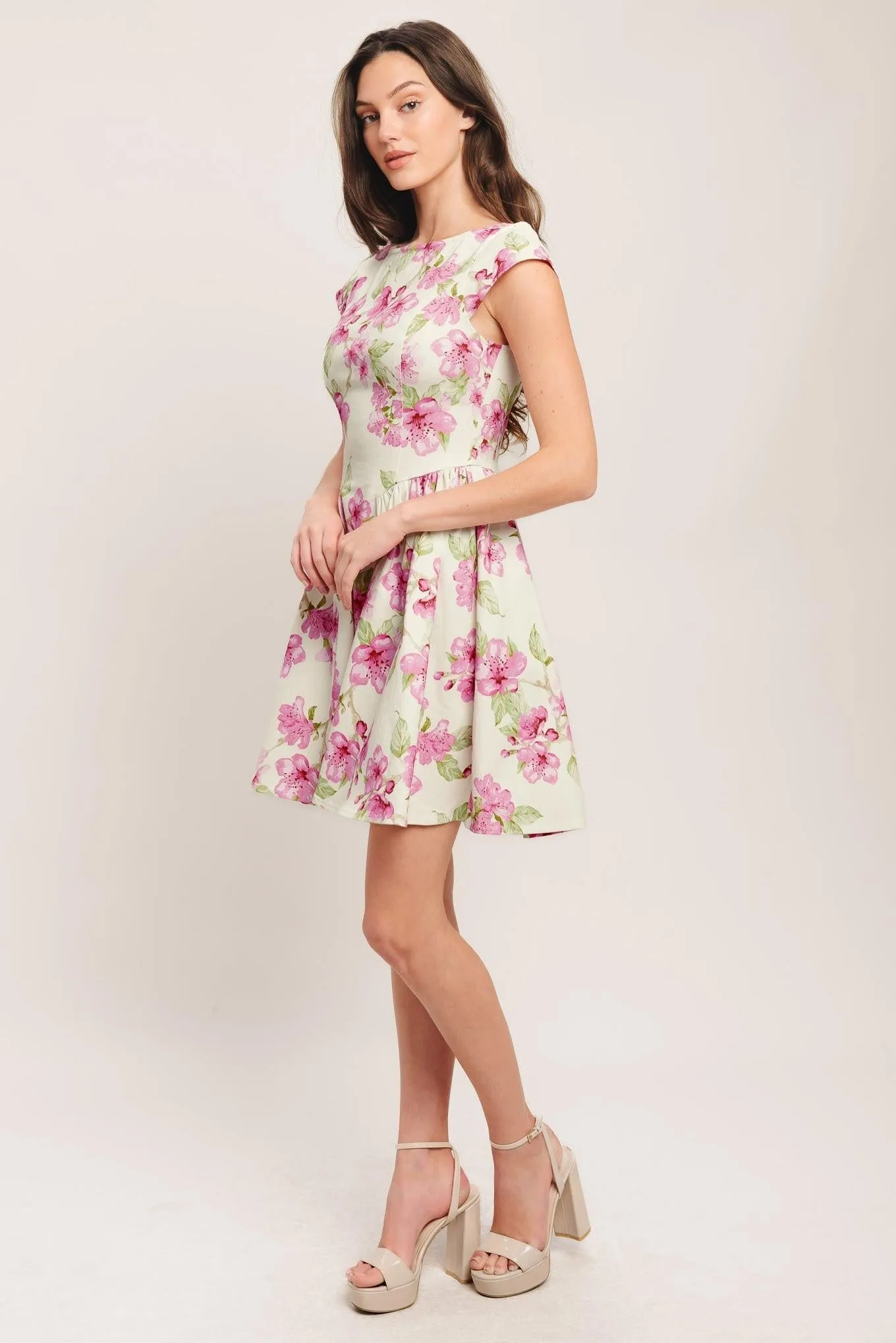 Blossom Babe Woven Mini Dress sold by Zulily product image thumbnail 3