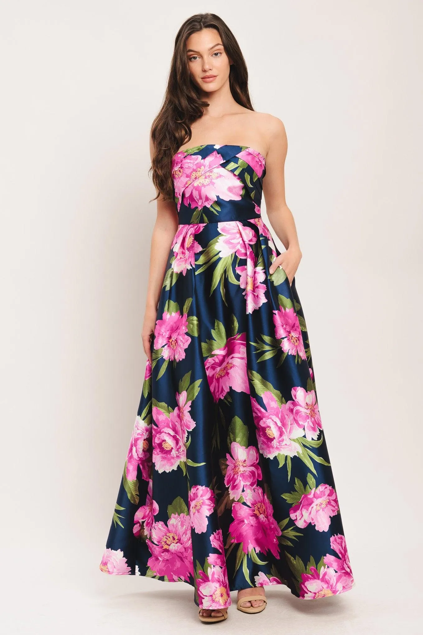 Luna Flora Woven Maxi Dress sold by Zulily product image thumbnail 4