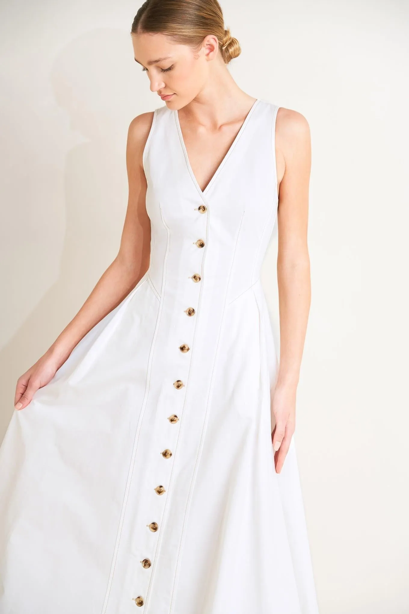 Elegantly Yours Woven Midi Dress sold by Zulily product image thumbnail 5